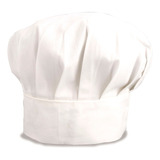 10 Gorros Blancos De Chef Para Niño(a) Tela Tergal