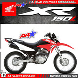 Honda Xr 150l Kit De Calcos Tipo Tornado (solo Tanque)