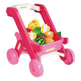 Juego De Carrito De Juguete Para Niños Pequeños Con Verduras