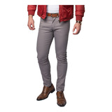 Pantalon Hombre Aldo Conti Lexus Liso Color Blanco