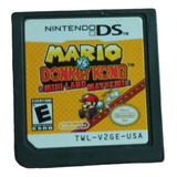 Mario Vs. Donkey Kong Mini-land Mayhem Cartucho Ds Original