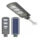 Foco Solar Luminaria Led Exterior Sensor De Movimiento +base