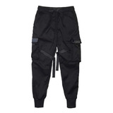 Hombres Casual Harem Joggers Sudadera Hip Hop Pantalones