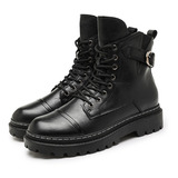 Botas Tacticas Hombre Botas Moto Cuero Botas Martin