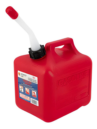 Tanque Gasolina 7.57 Litros Dogotuls Bidon Rojo Durable
