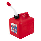 Tanque Gasolina Plastico 18.92 Litros Midwest Bidon Rojo