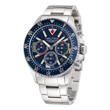 Reloj Para Hombre Nautica Westport  Napwps304 Plateado