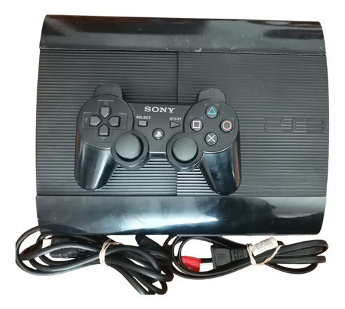Consola Playstation 3 Super Slim 1tb, Inalámbrico, Negro