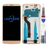 1 Pantalla Lcd Con Marco Para Motorola Moto E5 Plus