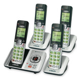 Vtech ® Dect 6.0 4 Teléfonos Inalámbricos De Casa Led Luz Ev