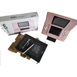 Console Nintendo Ds Fat Rosa Rose Candy Pink Nds Fat Portátil Com Caixa 