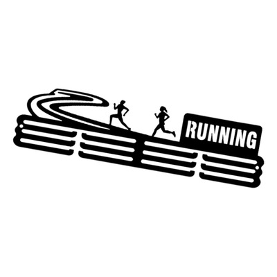 Colgador De Medallas De Running De Pared De Metal | Envío gratis