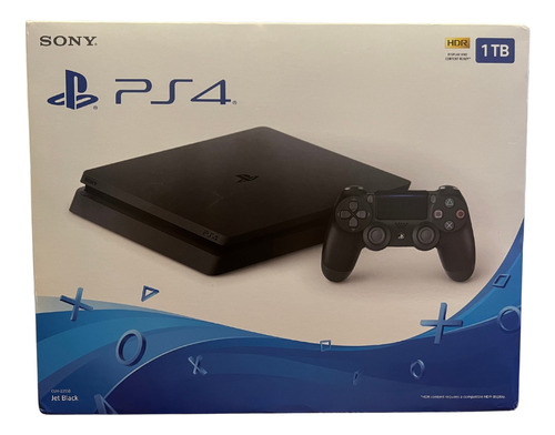 Playstation 4 Slim Ps4 - 1tb 1 Joystick - 2 Juegos-auricular