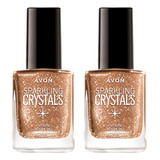 Esmalte Sparkling Crystal 10ml Avon Kit 2 Unidades