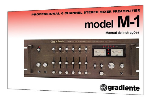 Manual Do Mixer Gradiente M-1 (versão A Cores)