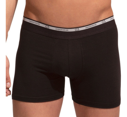 Boxer Hombre G3 Calzoncillo Clásico Algodón Y Lycra 3200