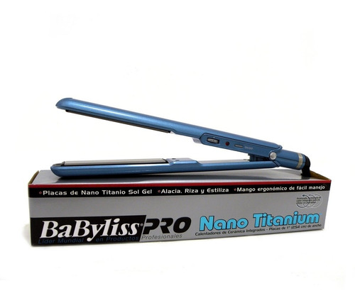 Babyliss Pro - Plancha Nano Titanium 1 PLG Bnt9557es