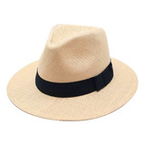 Sombrero Fedora Hombre Mujer Playa Gorro Gardel Sol Elegante