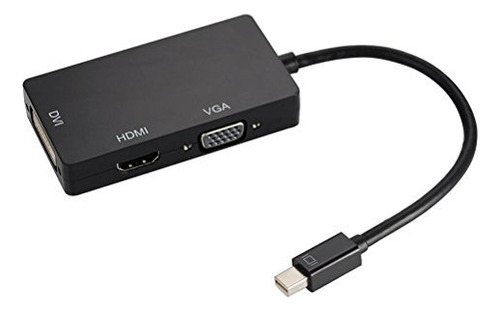 Mini Pantalla Puerto Dp Al Convertidor Hdmi Vga Dvi Para Mic