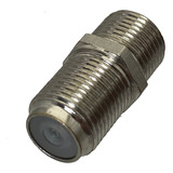 Adaptador Conector Coaxial Rg6 Hembra A Hembra Copla Metal