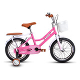Bicicleta Bike Infantil Kids Tsw Retrô Aro 16 Rosa