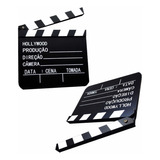 Claquete De Cinema Para Filmagem Ou Decoração You Tuber 20cm