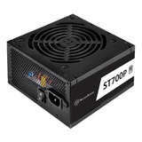 Fuente Silverstone St700p 700w Reales Certificada 80plus Color Negro