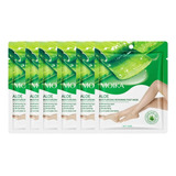 Set X6 Mascarillas Peeling Premium Pies Exfolia Hidratacion 