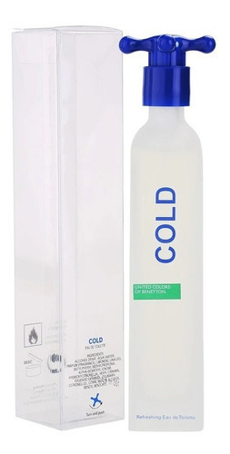 Perfume Caballero Benetton Cold Eau Toilette Spray 100ml