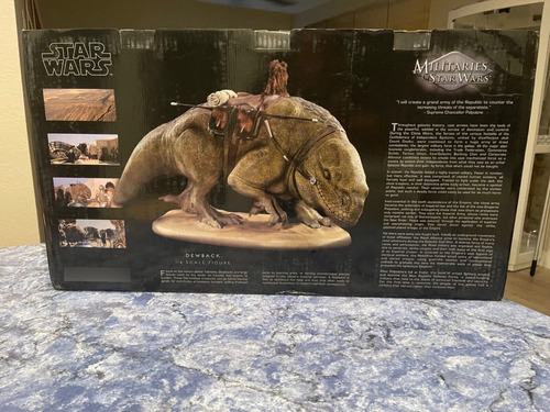 Star Wars Dewback Sideshow Escala 1/6 Coleccionable Seriado