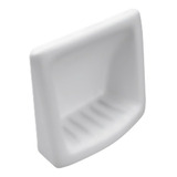 Accesorio Baño Jabonera Ferrum Clasico Porcelana Blanco