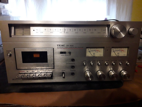 Deck Stereo Cassette Sintonizador Am/fm Teac Cr-1500