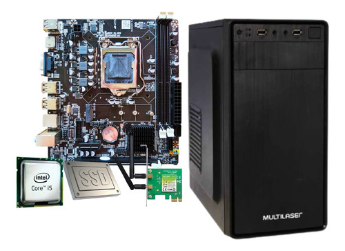 Cpu Pc Torre Core I5 3470 3.20ghz 8gb Ssd 480gb Wifi