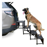 Escalera Plegable Viaje Desmontable Mascotas 4 Peldaños