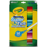 50 Marcadores Crayola Plumones Lavables Envío Gratis