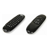 Control Inalámbrico Con Teclado Smart Tv Air Mouse Giroscopi