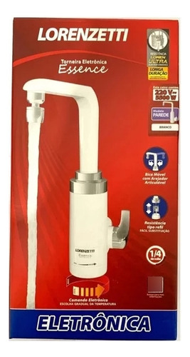 Lorenzetti Essence 220v Original Torneira Eletrônica 5500w Branco