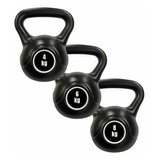 Set 3 Pesas Rusas Kettlebell 4kg/6kg/8kg Mr Gym