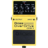 Pedal Boss Odb-3 Bass Overdrive Musica Pilar
