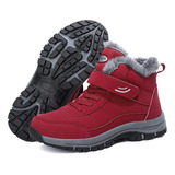 Botas Casuales Hombre Fleece Warm Snow Boots Impermeable