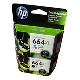 Tinta Hp 664 Xl Sellados, Nuevos 