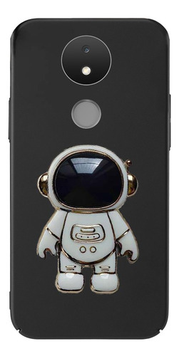 Funda De Silicona Para Nokia C21 Con Soporte De Astronauta [