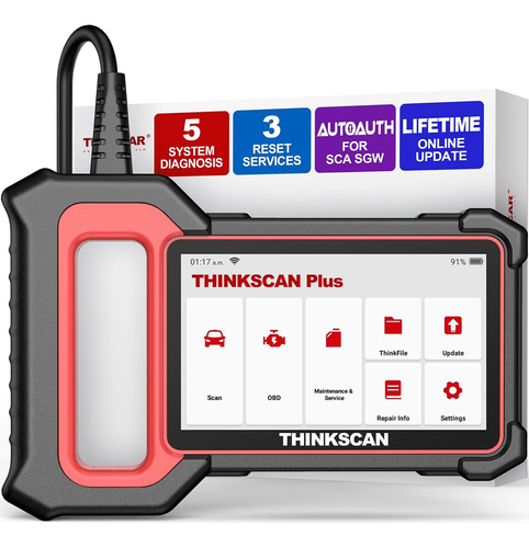 Escáner Obd2, Thinkscan Plus S4 Abs/srs/tcm/ecm/bcm Escáner 