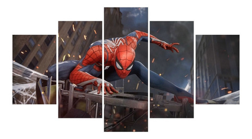 Cuadro Decorativo Spiderman Video Juego 