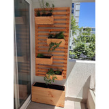 Jardinera Vertical /huerto Urbano Vertical / Incluye Plantas