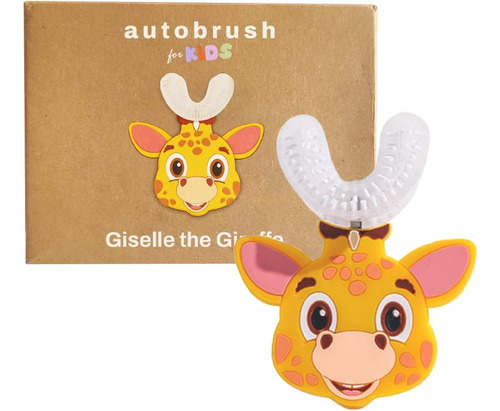 Autobrush Cepillo De Dientes Manual Para Niños En Forma De U