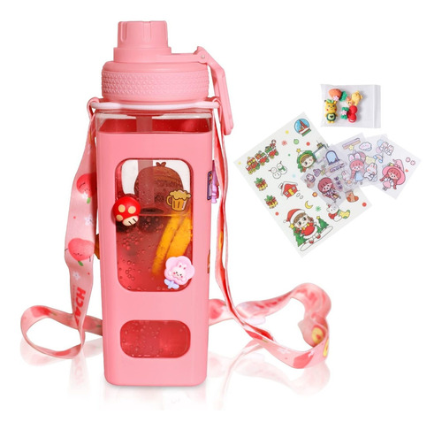 Kawaii Water Bottle For Girls Cute Kids Water Bottles With S