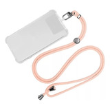 Carcasa + Cordon Rosado Para Samsung Note 10 Lite