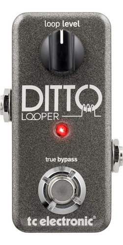 Pedal T.c. Guitarra Ditto Looper Usb Mini