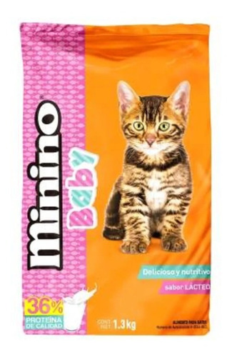 Alimento Croqueta Minino Baby 1.3 Kg